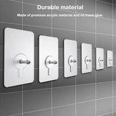 Punch-Free Screw Stickers